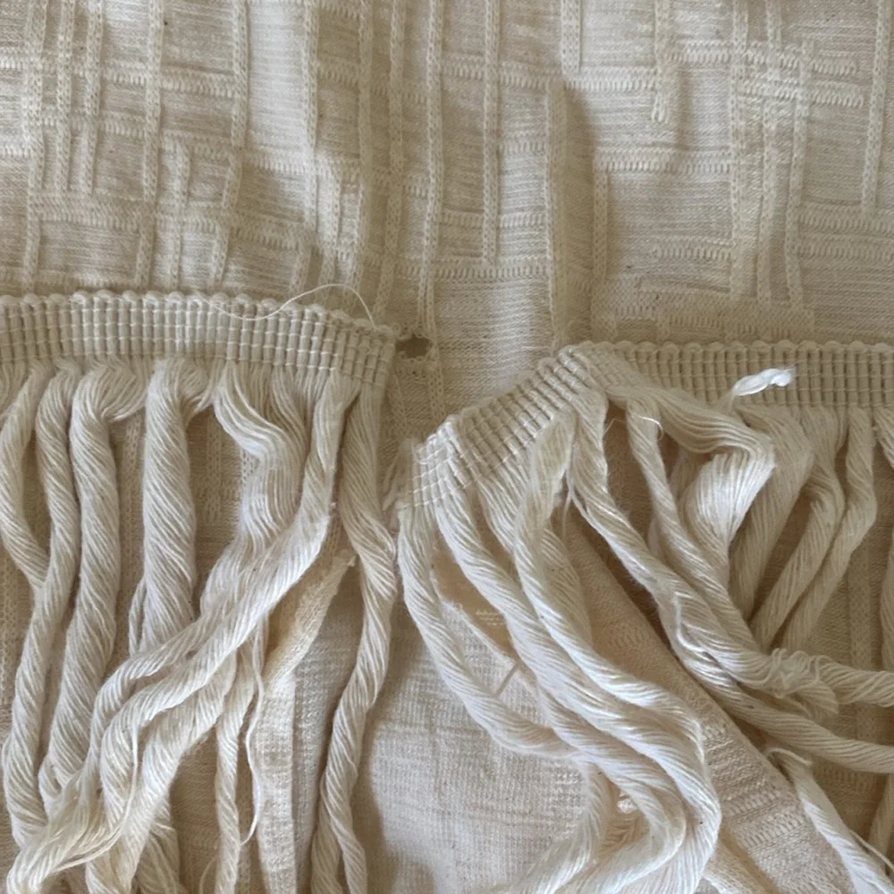 BNWT ZARA cream fringe dress - Picture 7 of 13